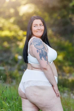 Abby Amme-BH Big Cup - Bright White*Careless Fashion