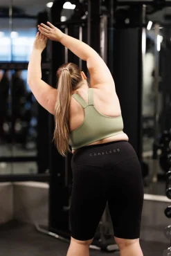 Active shape midi biker shorts - Black*Careless Discount