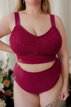 Aline Flower Big Cup BH -*Careless Sale