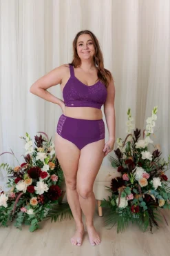 Aline Flower Big Cup BH -*Careless Online