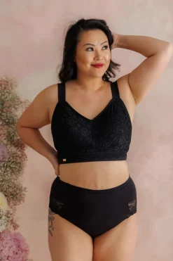 Aline Flower Bra Big Cup -*Careless Online