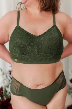 Aline Flower Small Cup BH -*Careless Online