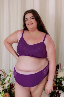 Aline Flower Small Cup BH -*Careless Outlet