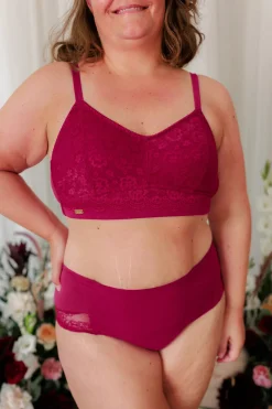 Aline Flower Small Cup BH -*Careless Sale