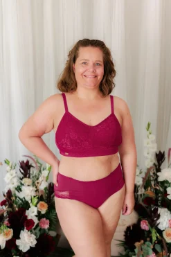 Aline Flower Small Cup BH -*Careless Sale