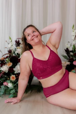 Aline Flower Small Cup BH -*Careless Sale