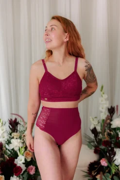 Aline Flower Small Cup BH -*Careless Sale