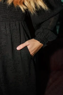 Anna Chiffon kjole -*Careless Outlet