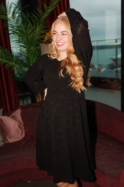 Anna Chiffon kjole -*Careless Outlet