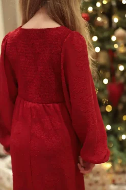 Anna Chiffon kjole barn -*Careless Fashion