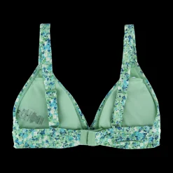 Bali bikinitopp - Pastellgrønn - Flower Paint*Careless Clearance