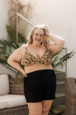 Bali bikinitopp - Svart - Flowerpower*Careless Best