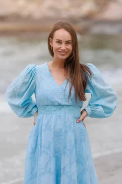 Belle Flower Maxikjole -*Careless Outlet