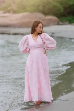 Belle Flower Maxikjole -*Careless Outlet