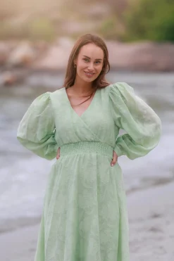 Belle Flower Maxikjole -*Careless Outlet