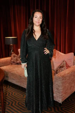 Belle Glitter maxikjole -*Careless Online