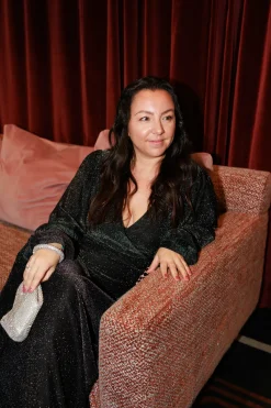 Belle Glitter maxikjole -*Careless Online