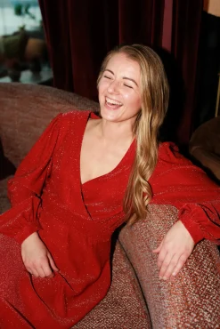 Belle Glitter maxikjole -*Careless Online