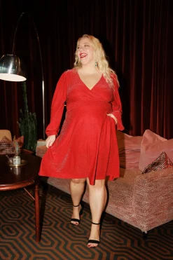 Belle Glitterkjole -*Careless Hot