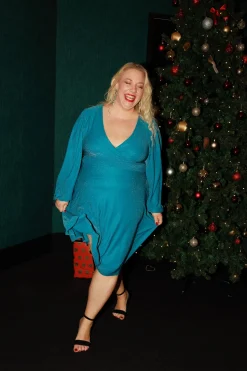 Belle Glitterkjole -*Careless Online