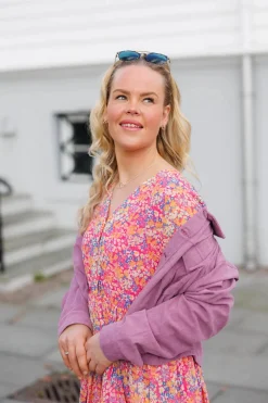 Bianca kjole -*Careless Outlet