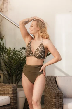 Cuba Ruffles bikinitopp - Grønn - Buttercups*Careless Best