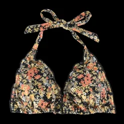 Cuba Ruffles bikinitopp - Svart - Flowerpower*Careless Hot