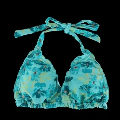 Cuba Ruffles bikinitopp - Turkis - Aster*Careless New