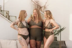 Cuba Ruffles bikinitopp - Grønn - Dalia*Careless Clearance