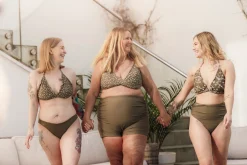 Cuba Ruffles bikinitopp - Grønn - Dalia*Careless Clearance