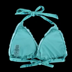 Cuba Ruffles bikinitopp - Turkis - Blossom*Careless Outlet