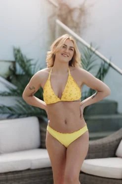 Cuba Ruffles bikinitopp - Gul - Lilly*Careless Discount