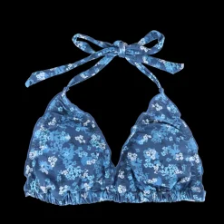 Cuba Ruffles bikinitopp - Mørkeblå - Bellflower*Careless Outlet