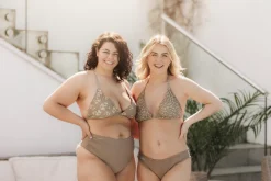 Cuba Ruffles bikinitopp - Mørk beige - Dalia*Careless Best