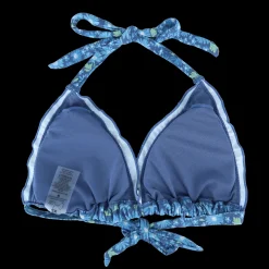 Cuba Ruffles bikinitopp - Mørkeblå - Daisy*Careless Hot