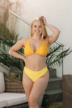 Cuba Ruffles bikinitopp - Gul - Meadow*Careless New