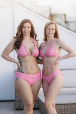 Cuba Ruffles bikinitopp - Lyserosa - Lilly*Careless New