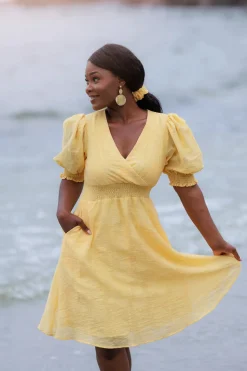 Flower Scrunchie 2pk -*Careless Clearance