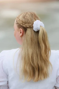 Flower Scrunchie 2pk -*Careless Outlet