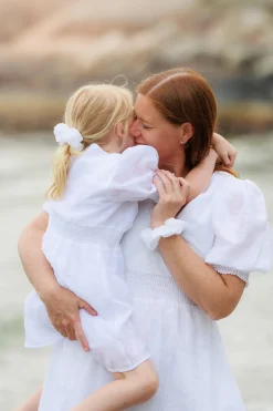 Flower Scrunchie 2pk -*Careless Outlet