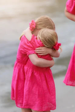 Flower Scrunchie 2pk -*Careless Discount