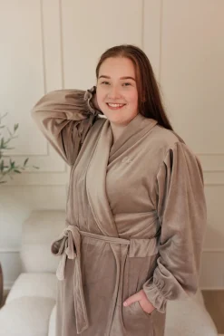 Fluffy Morgenkåpe -*Careless Fashion