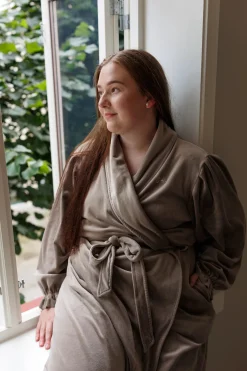 Fluffy Morgenkåpe -*Careless Fashion