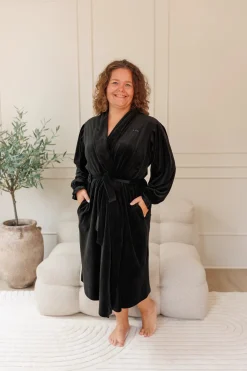 Fluffy Morgenkåpe -*Careless Discount