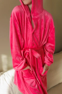 Fluffy Morgenkåpe barn -*Careless Outlet