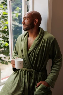 Fluffy Morgenkåpe mann -*Careless Sale