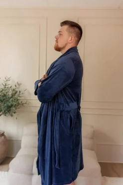 Fluffy Morgenkåpe mann -*Careless Outlet