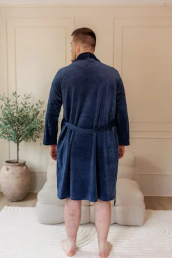 Fluffy Morgenkåpe mann -*Careless Outlet