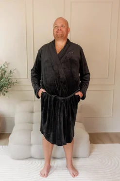 Fluffy Morgenkåpe mann -*Careless Sale