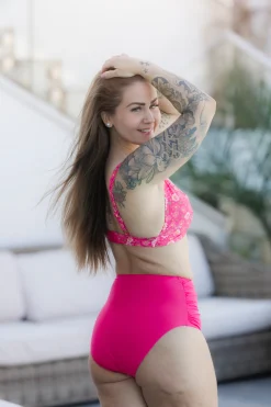 High Waist bikinitruse -*Careless Sale